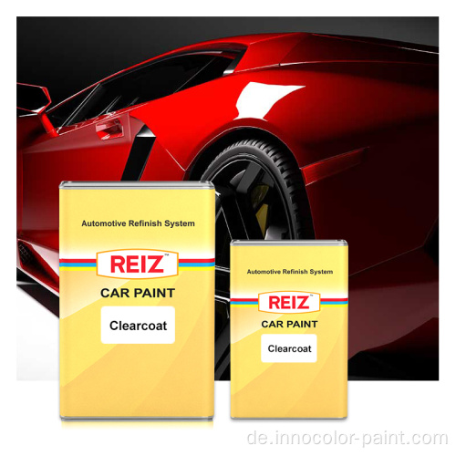 REZ Premium -Qualität Auto Automobilfarbe Autofarbe Mischsystem Automatisch Farben Hochglänzende Clearcoat